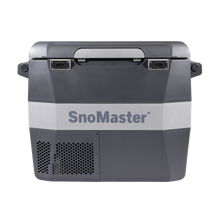 Load image into Gallery viewer, SnoMaster - 54L Plastic Portable Fridge/Freezer DC With 220V Power Adapter - Grey
