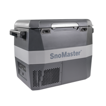 Load image into Gallery viewer, SnoMaster - 54L Plastic Portable Fridge/Freezer DC With 220V Power Adapter - Grey