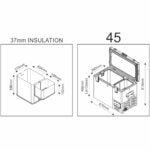 Load image into Gallery viewer, National Luna 45 Legacy Smart Dual Refrigerator & Freezer