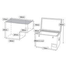 Load image into Gallery viewer, National Luna 52L Legacy Smart Fridge/Freezer