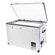Load image into Gallery viewer, SnoMaster - 60L Single Compartment Stainless Steel Fridge/Freezer AC/DC