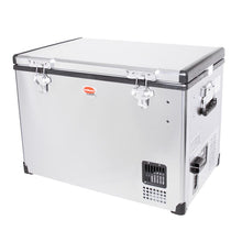 Load image into Gallery viewer, SnoMaster - 60L Single Compartment Stainless Steel Fridge/Freezer AC/DC