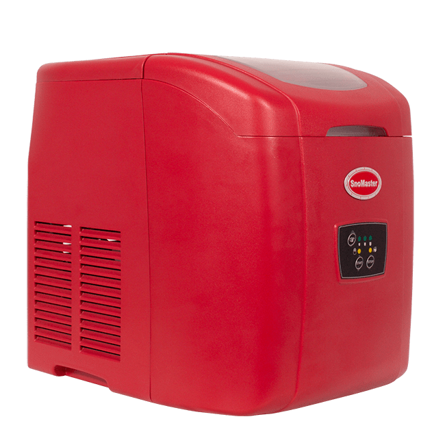 Snomaster 12kg Tabletop Ice Maker Retro Red Pretoria Caravans & Outdoor