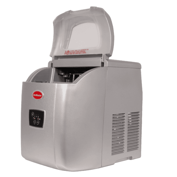 Snomaster 12kg Tabletop Ice Maker Silver Pretoria Caravans & Outdoor