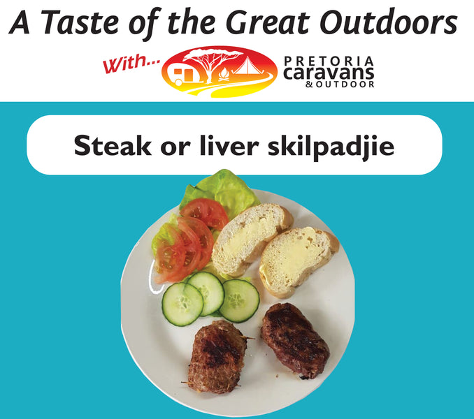 Liver and Steak Skilpadjies