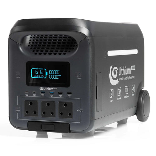 Lithium3000 Portable Power Station Flexopower