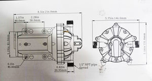 Seaflo High Pressure Pump 15 LPM