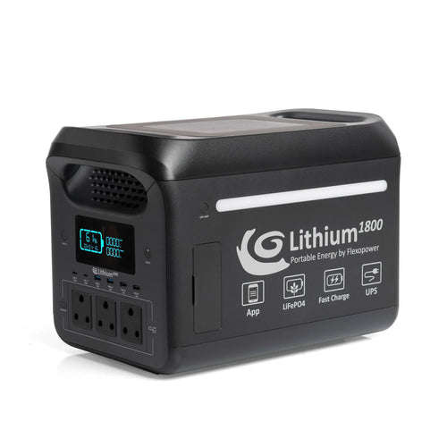 Lithium1800 Portable Power Station Flexopower