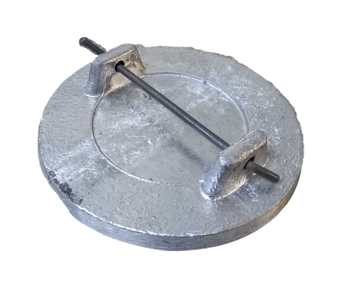 Jack Pad / Corner Steady Foot Aluminium