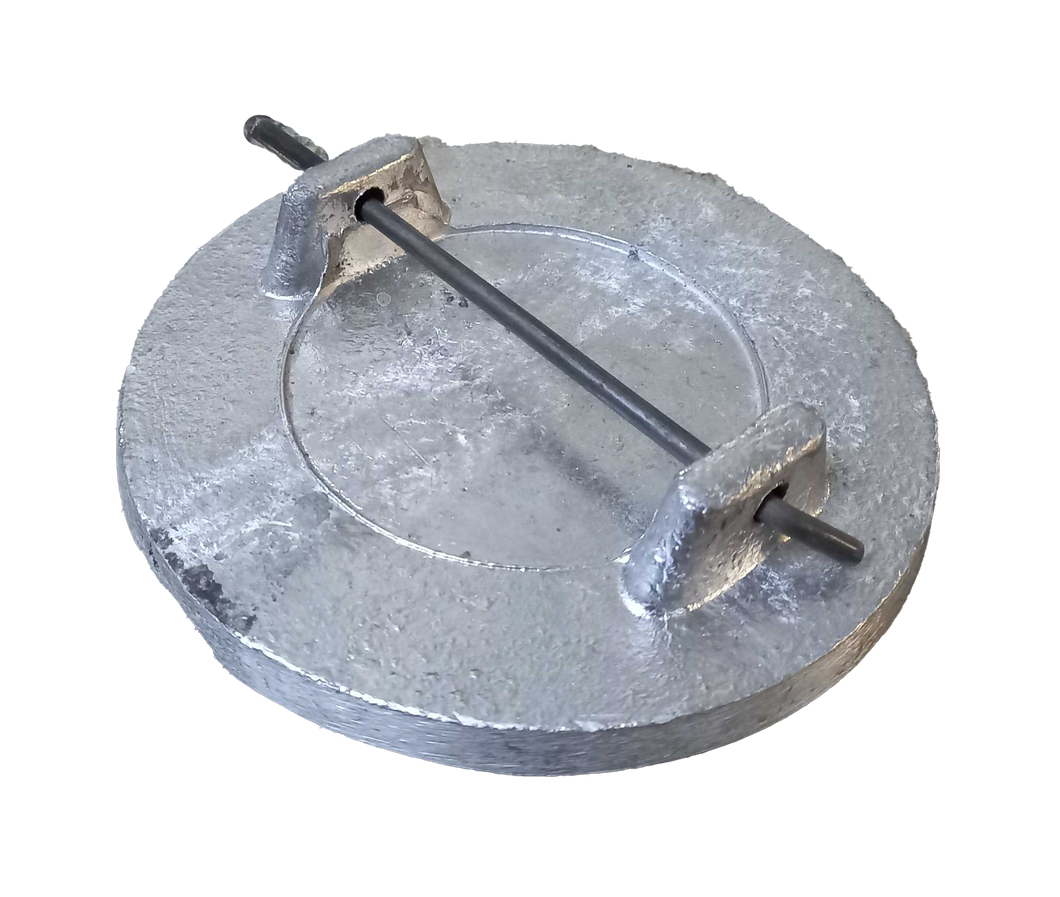 Jack Pad / Corner Steady Foot Aluminium