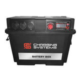 Battery Box - ABS Plastic | Multi-ports | Colour Display | Hold Down Strap Kit