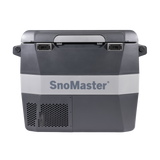 SnoMaster - 54L Plastic Portable Fridge/Freezer DC With 220V Power Adapter - Grey