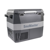 SnoMaster - 54L Plastic Portable Fridge/Freezer DC With 220V Power Adapter - Grey