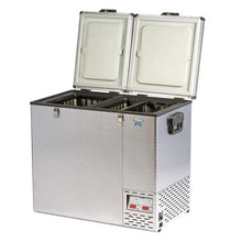 Load image into Gallery viewer, National Luna 110L Legacy Smart Double Door Dual Zone Fridge/Freezer