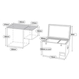National Luna 50L Legacy Smart Dual Zone Fridge/Freezer