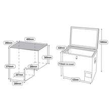 Load image into Gallery viewer, National Luna 65L Legacy Smart Fridge/Freezer