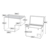 National Luna 80L Legacy Smart Fridge/Freezer