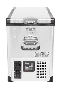 SnoMaster - 42L Stainless Steel Fridge/Freezer, AC/DC