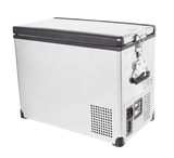 SnoMaster - 42L Stainless Steel Fridge/Freezer, AC/DC
