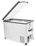 SnoMaster - 42L Stainless Steel Fridge/Freezer, AC/DC