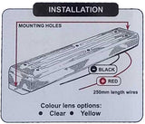 12V/8W Caralight Clear Lens LED