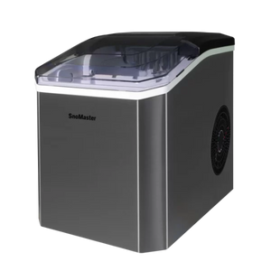 12Kg/24Hr Counter-Top Bullet Type Ice-Maker - Stainless Steel