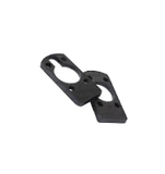LHS New Generation Caravan Door Lock/ Butterfly Interior Handle/ 10mm Spacer