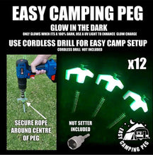 Load image into Gallery viewer, Easy Camping Peg (Bag of 12)