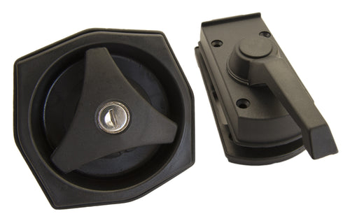 Caravan Door Lock Complete Inner & Outer