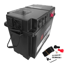 Load image into Gallery viewer, DC Battery Box with 1000W Inverter &amp; VSR50A Isolator