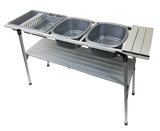 Aluminium Double Dishwash Stand - Pretoria Caravans & Outdoor