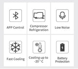FLEX CF55 Camping Fridge-Freezer
