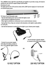 Load image into Gallery viewer, Lumeno Camp Light Kit - Pretoria Caravans &amp; Outdoor