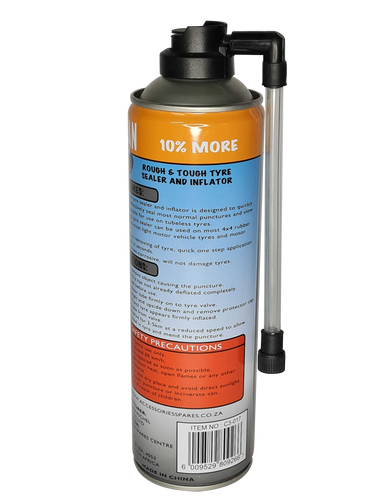 Rough & Tough Tyre Sealer & Inflator