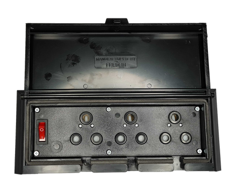 Multiplug - Weatherproof Black - Pretoria Caravans & Outdoor
