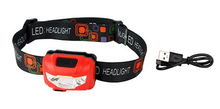 USB Rechargeable COB Headlight