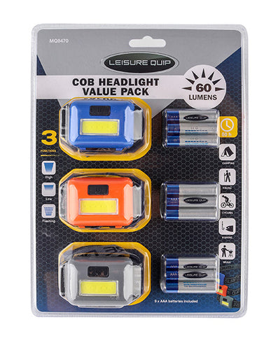 COB Headlight Value Pack