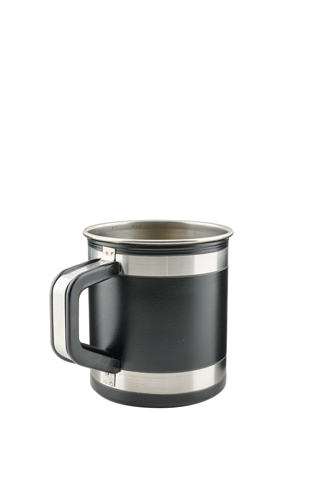 Stainless Steel Mug Black - Pretoria Caravans & Outdoor