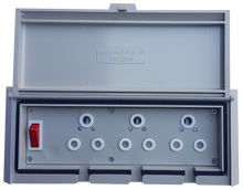 Load image into Gallery viewer, Multiplug - Weatherproof Grey - Pretoria Caravans &amp; Outdoor