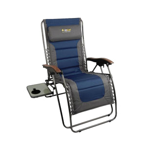Oztrail Lounge Jumbo Deluxe Chair 150kg