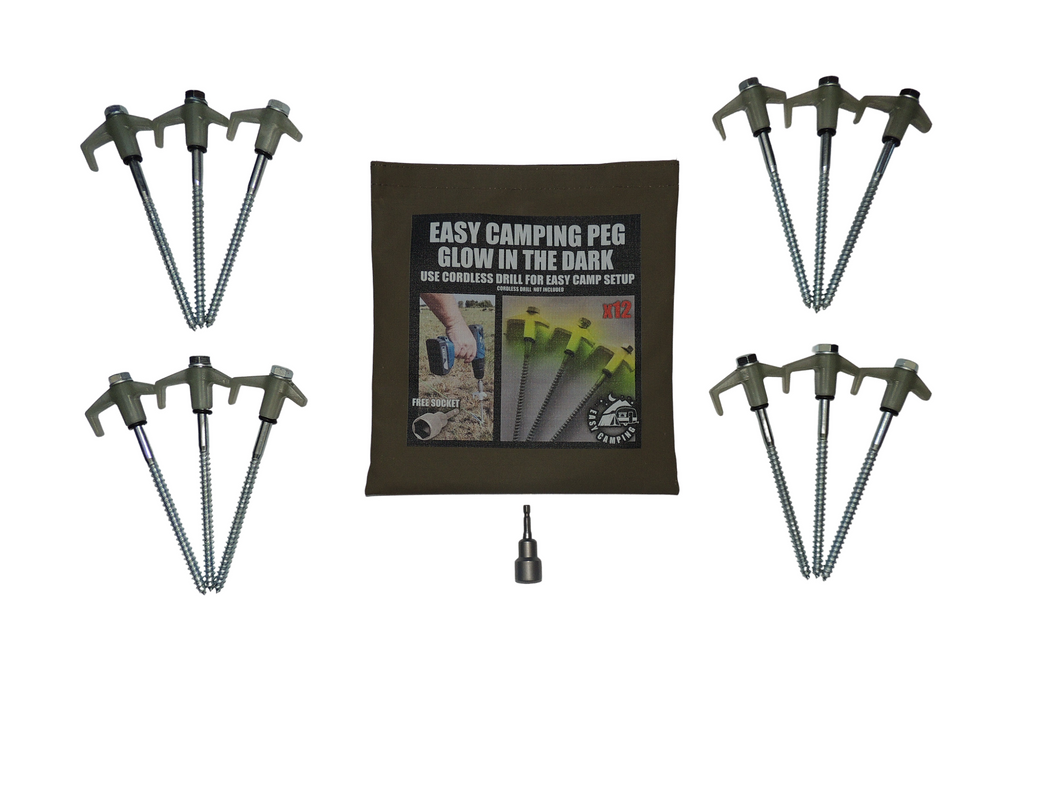 Easy Camping Peg (Bag of 12)