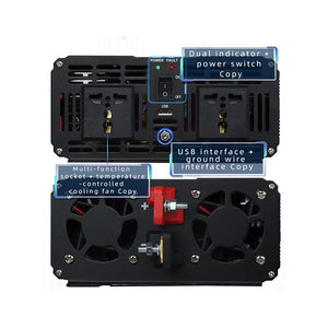 Pure Sine Wave Inverter 12V 2000W