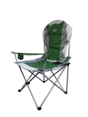 AfriTrail Roan Padded High Back Chair Green 130Kg