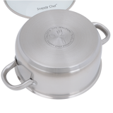 Snappy Chef 6pc Budget Cookware Set