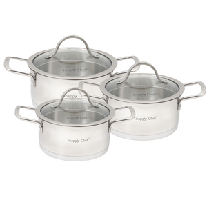 Snappy Chef 6pc Platinum Cookware Set