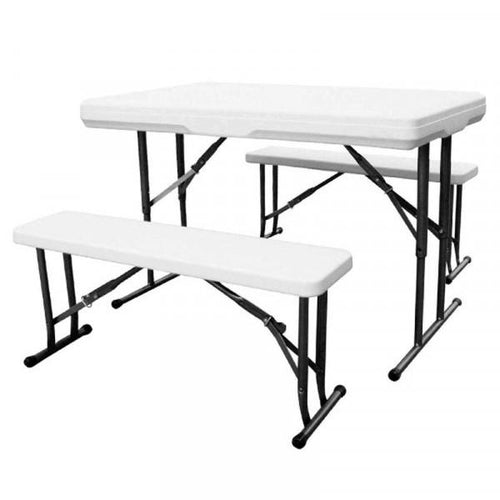 Kaufmann Table & Bench 3pc Picnic Set