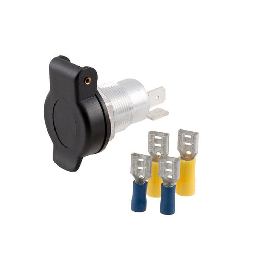 Hella Equivalent Female Socket Aluminium Body - Pretoria Caravans & Outdoor