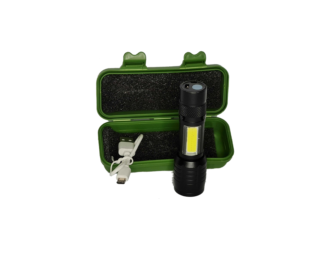 USB Torch w/ Green Case